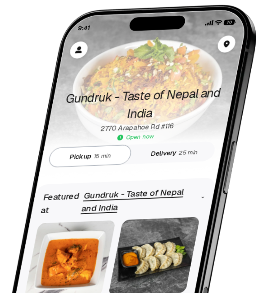 Gundruk - Taste of Nepal and India app preview