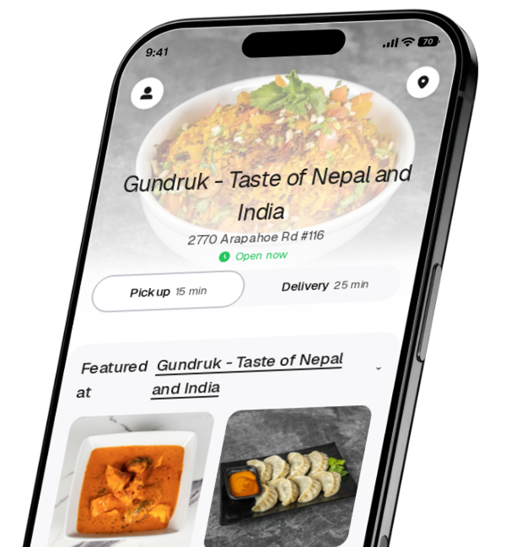 Gundruk - Taste of Nepal and India app preview