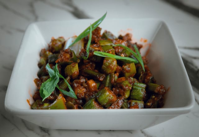 Bhindi Masala Curry.