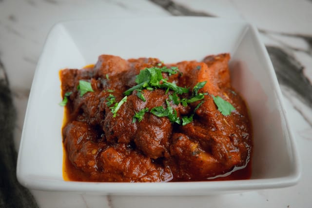 Chicken Vindaloo.