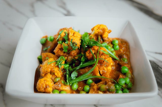 Aloo Gobi Curry.